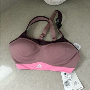 NWT Adidas Light Pink Sports Bra Size A-C Small